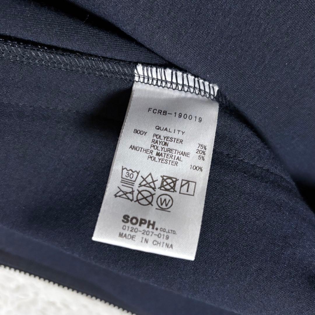 エフシーリアルブリストル SOPH ジップアップパーカー カモフラブラック　S