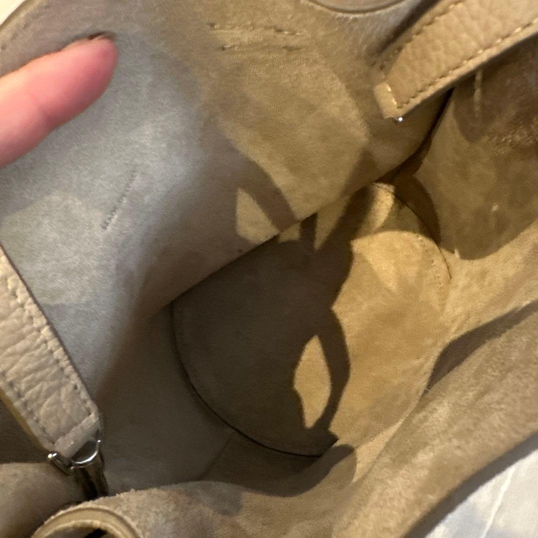 CELINE バケツ型ショルダーバッグ グレー