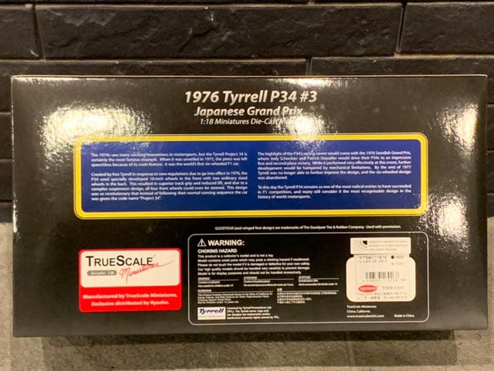 京商 TYRRELL ティレルP34 #3 1976 JAPAN GP (レア)