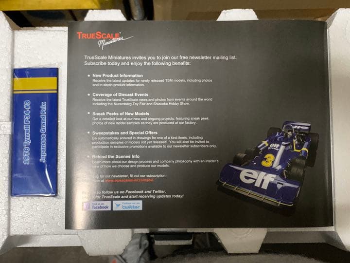 京商 TYRRELL ティレルP34 #3 1976 JAPAN GP (レア)