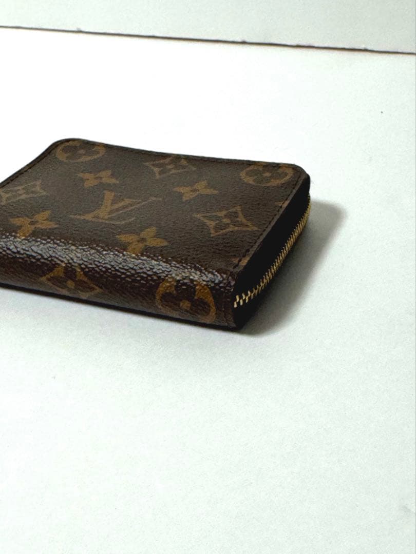 ルイヴィトン モノグラム ジッピーウォレット パース ケース 美品