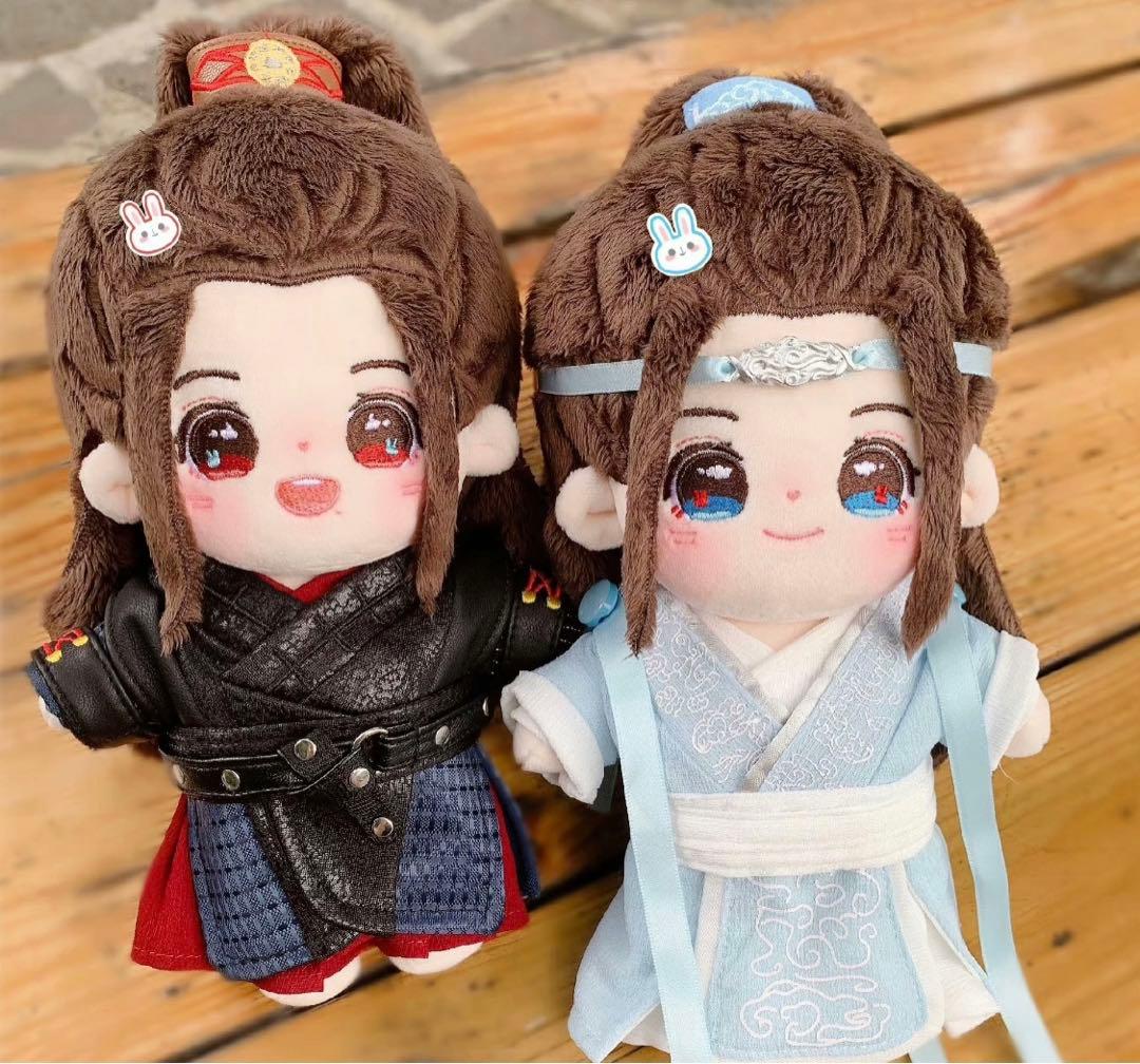 20cm 王一博 肖戦 忘羡ペア ぬいぐるみ 陳情令 酒叽 醺羡