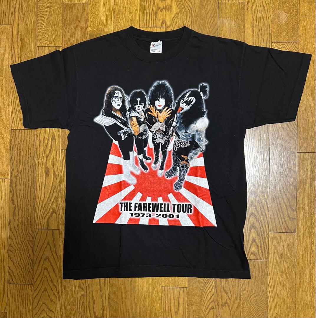 KISS Farewell Tour 1973-2001 Tシャツ Lサイズ 黒