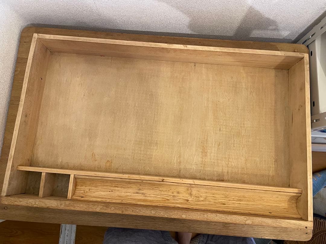 木製テーブル 引き出し　アンティーク　ヴィンテージ　古道具　勉強机　作業台