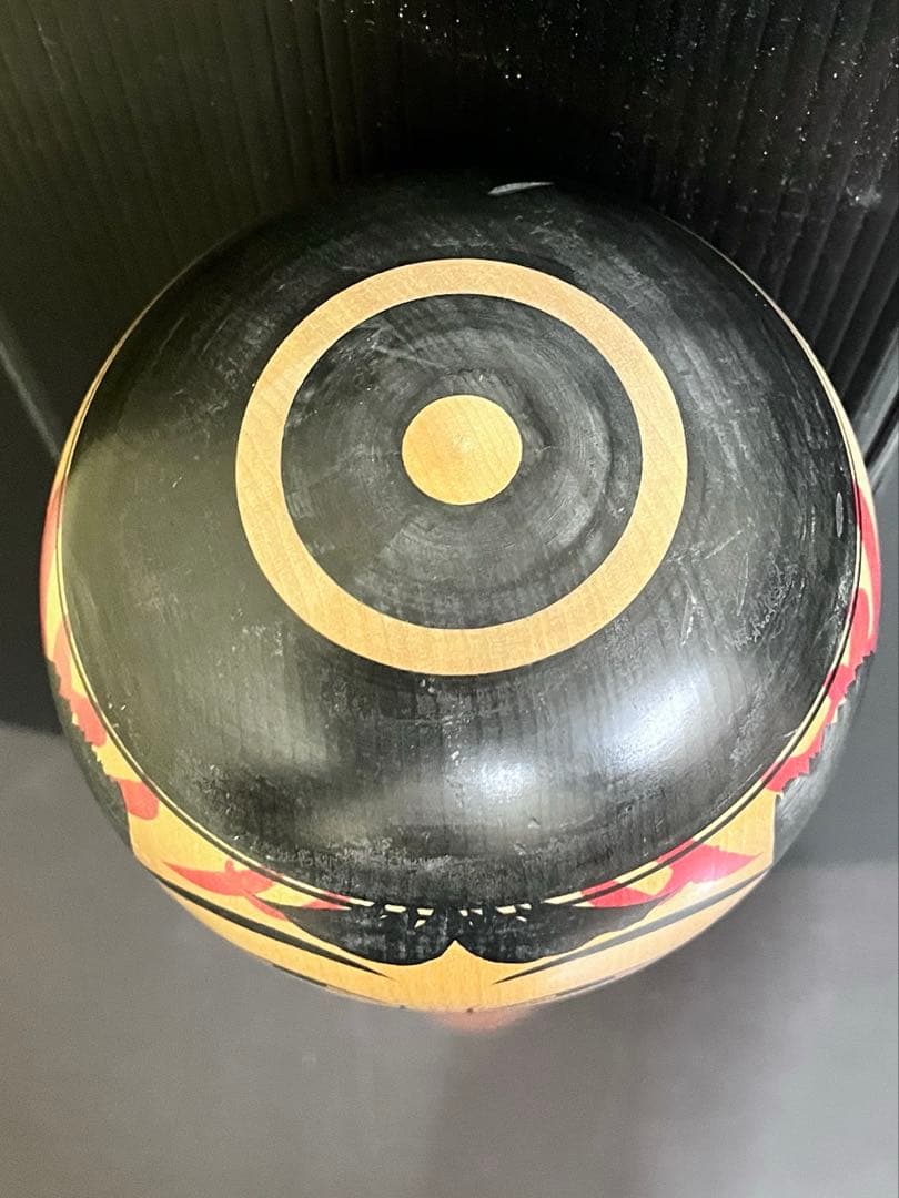 C825 こけし 斎藤徳寿 土湯系特大こけし 特大こけし 日本人形 土湯系