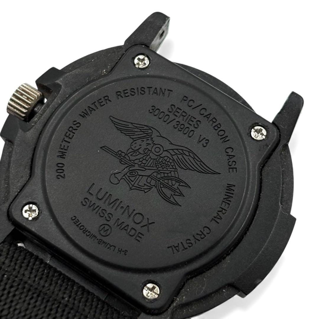 【美品】 ルミノック 腕時計 3000シリーズ イエロー文字盤 ネイビーシールズ