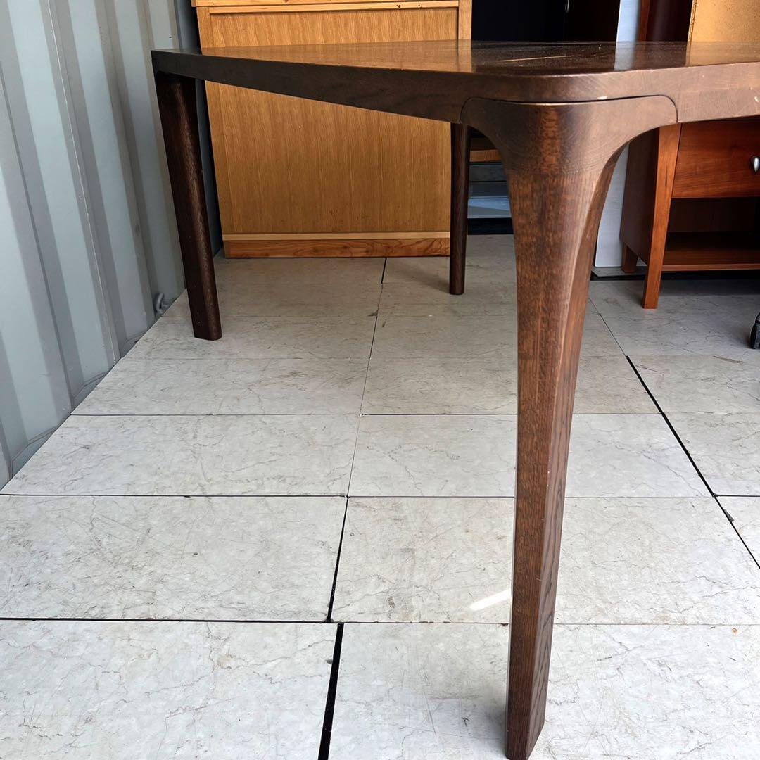 取付無料！カリモク家具 北欧風天然木おしゃれアンティークダイニングテーブル✨