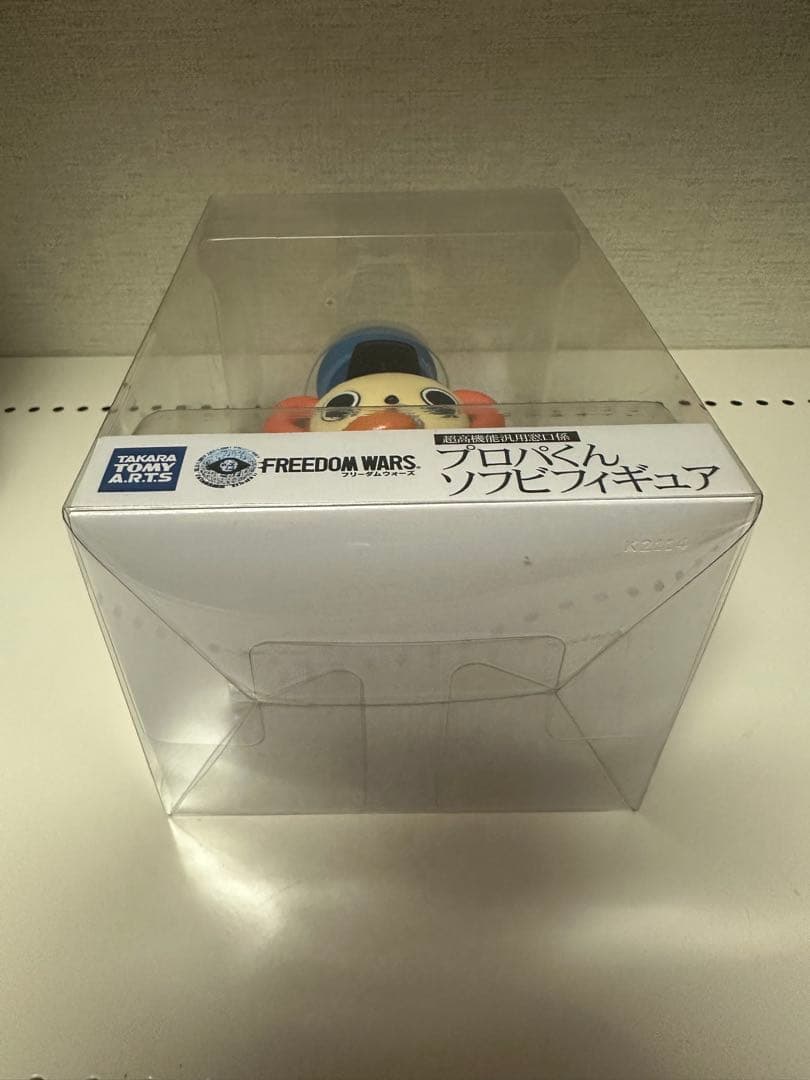 フリーダムウォーズ　プロパくんソフビフィギュア+シャツ+ステンレスボトル+シール
