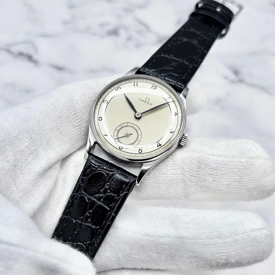 【極稀少】オメガ スモールセコンド アラビア数字 Ref.2292 手巻 良稼働