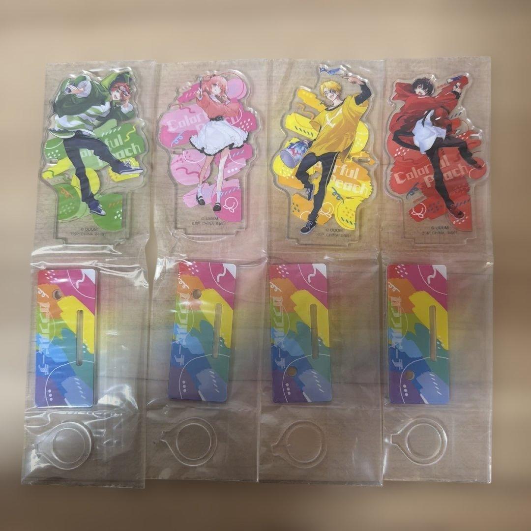 カラフルピーチ 一番くじ　Powerful Art N賞 アクスタ　コンプリート