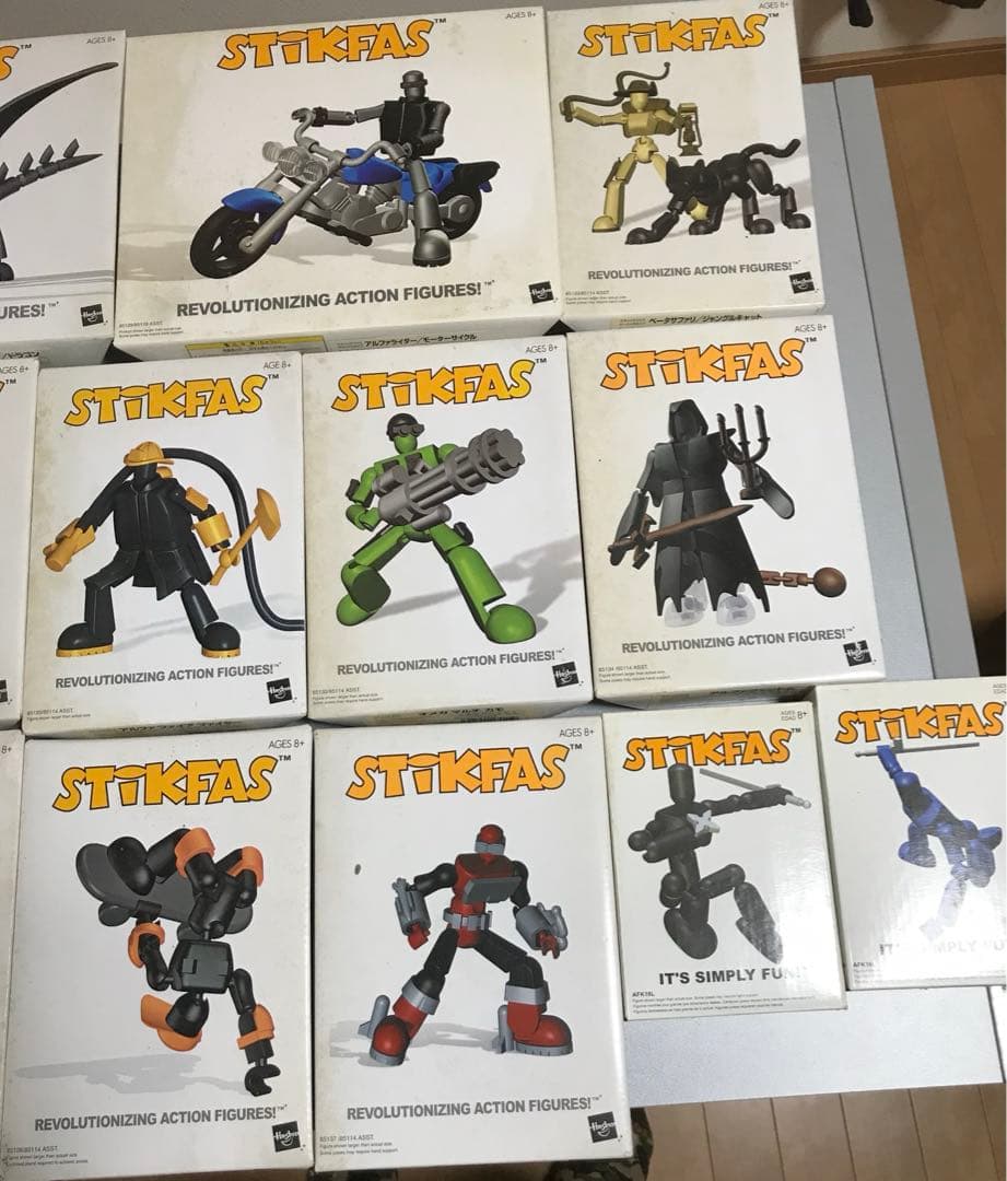 stickfasu 17体 まとめて