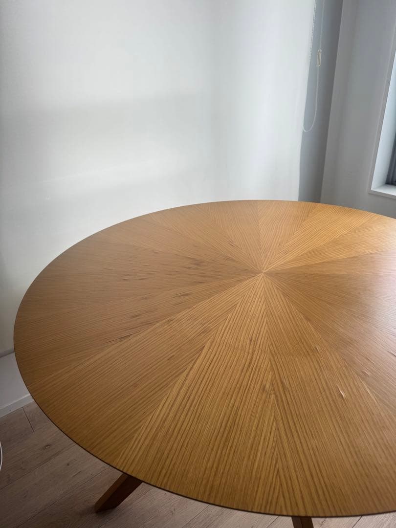 ダイニングテーブル 丸テーブル オーク　110cm 定価6万