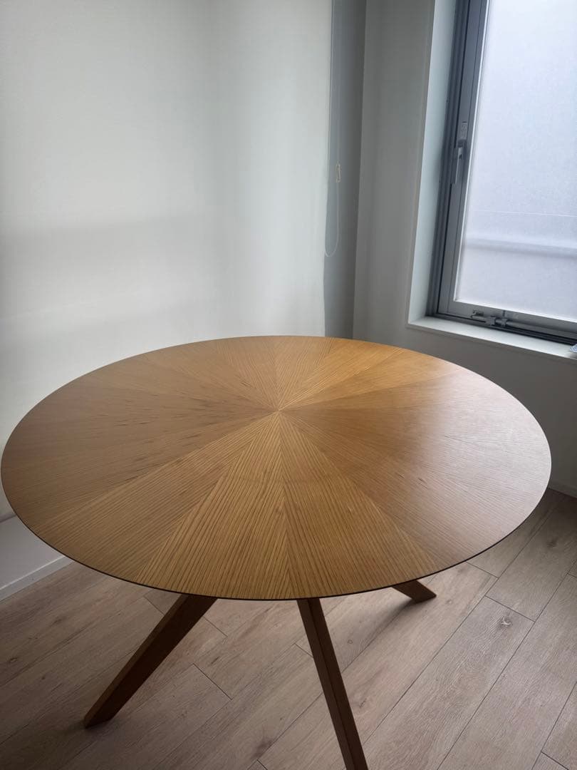 ダイニングテーブル 丸テーブル オーク　110cm 定価6万