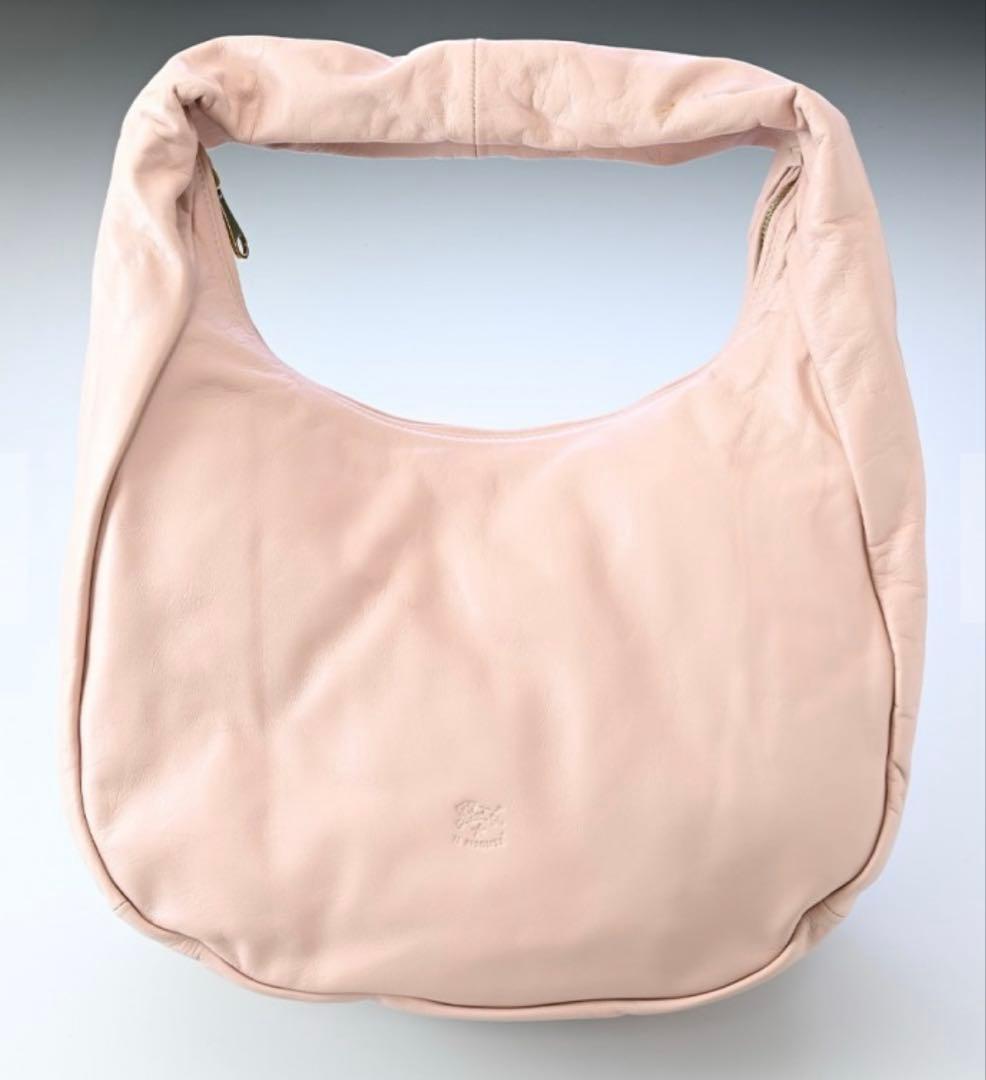 ⭐️そら！イルビゾンテ新品タグ付本革牛革ナッパレザーショルダーバッグ希少