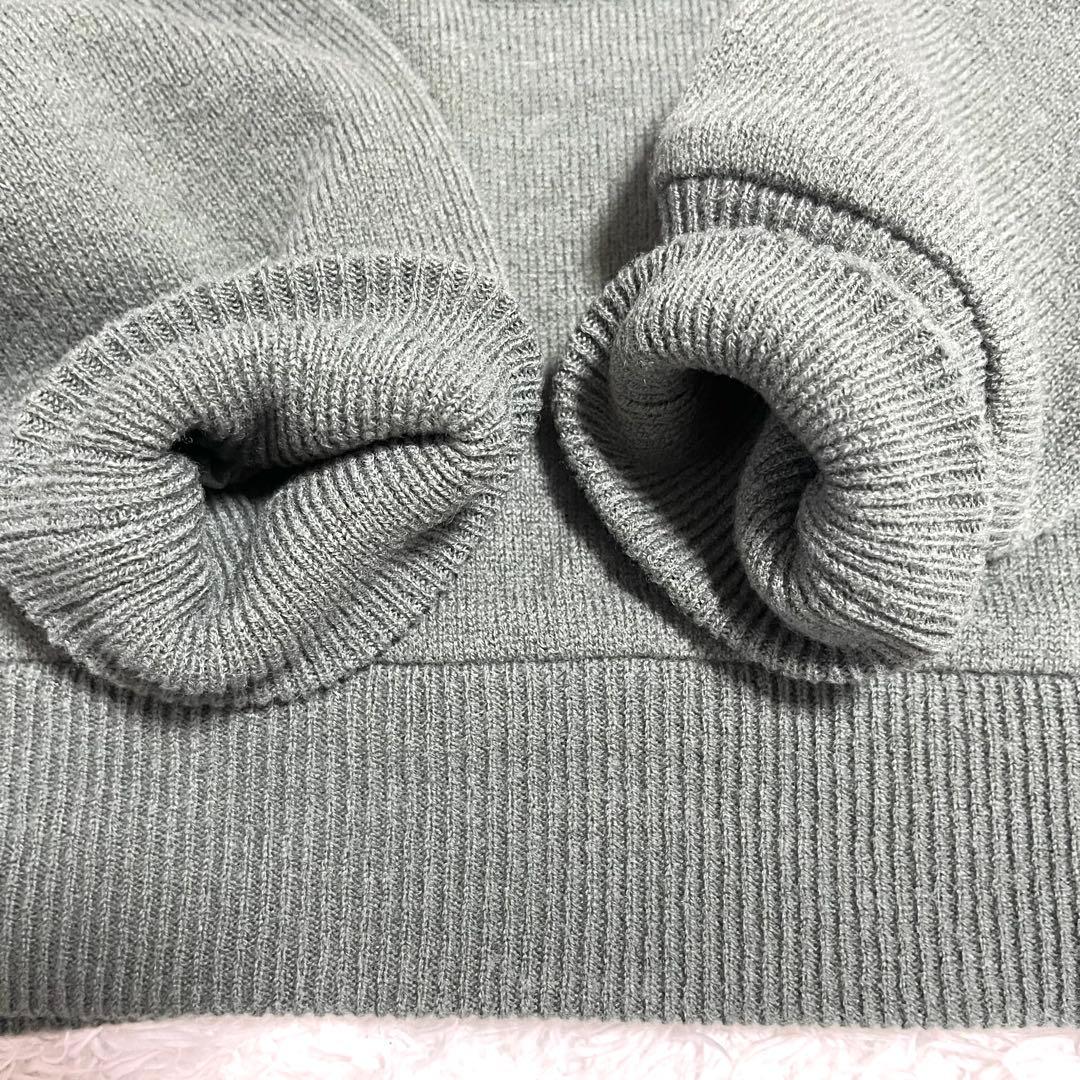 パーリーゲイツ ゴルフウェア トップス スニード ニット セーター 防寒 緑