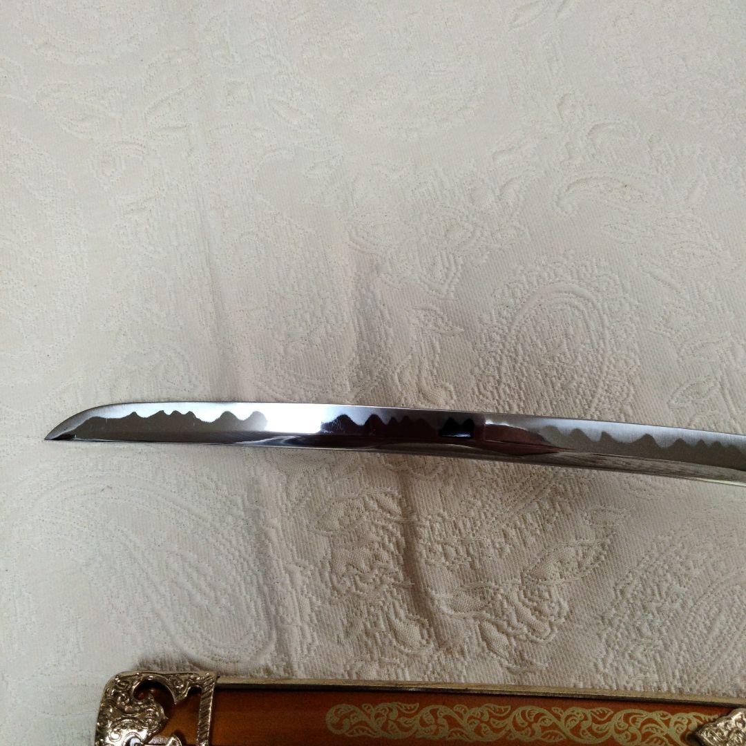 最終価格金色装飾の刀 鳥ハンドル付き端午の節句用模造太刀