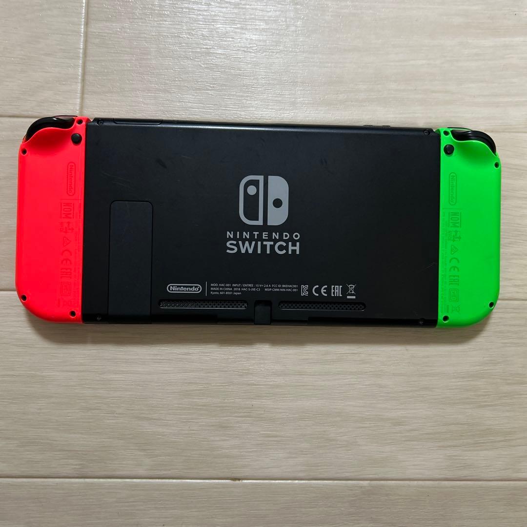 Nintendo Switch 本体 ネオングリーン／ピンク