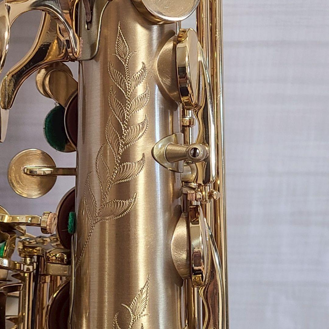 Festi アルトサックス 彫刻入り 管楽器 サックスフォン ケース付 ゴールド