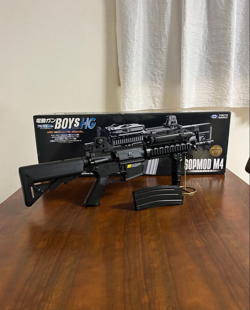 未使用　東京マルイ カスタム品　SOPMOD M4 ボーイズ　金属ピニオンギア