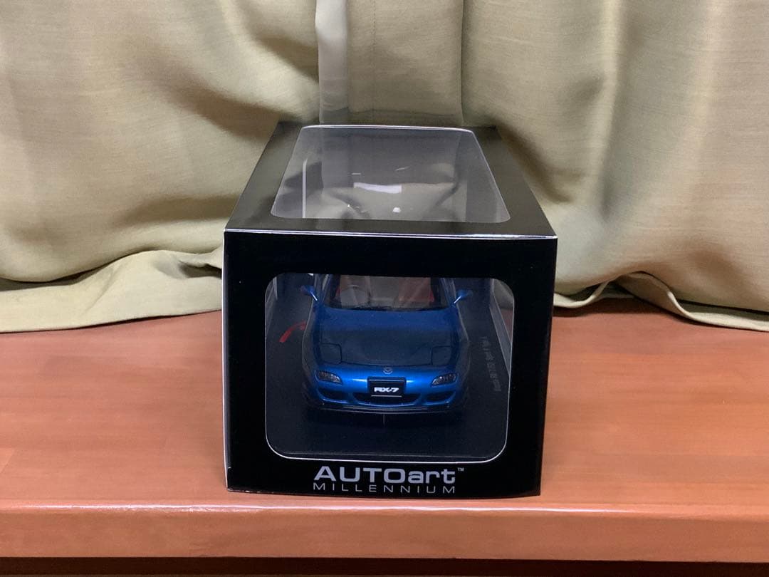 オートアート マツダ RX-7 FD3SスピリットRタイプA ブルー 1/18 fd3s