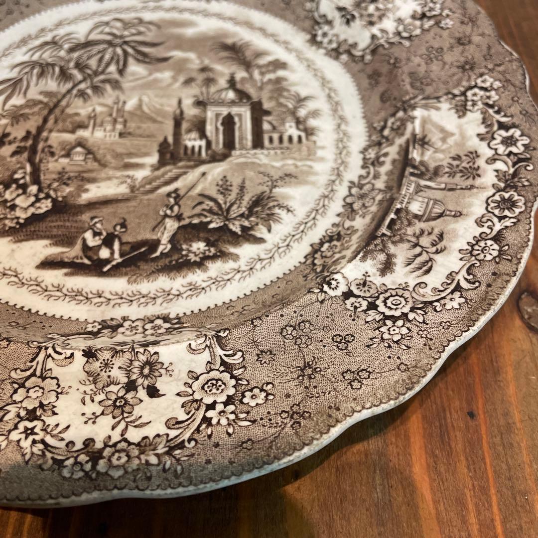 美品 リッジウェイ・オリエンタル スタッフォードシャー 転写