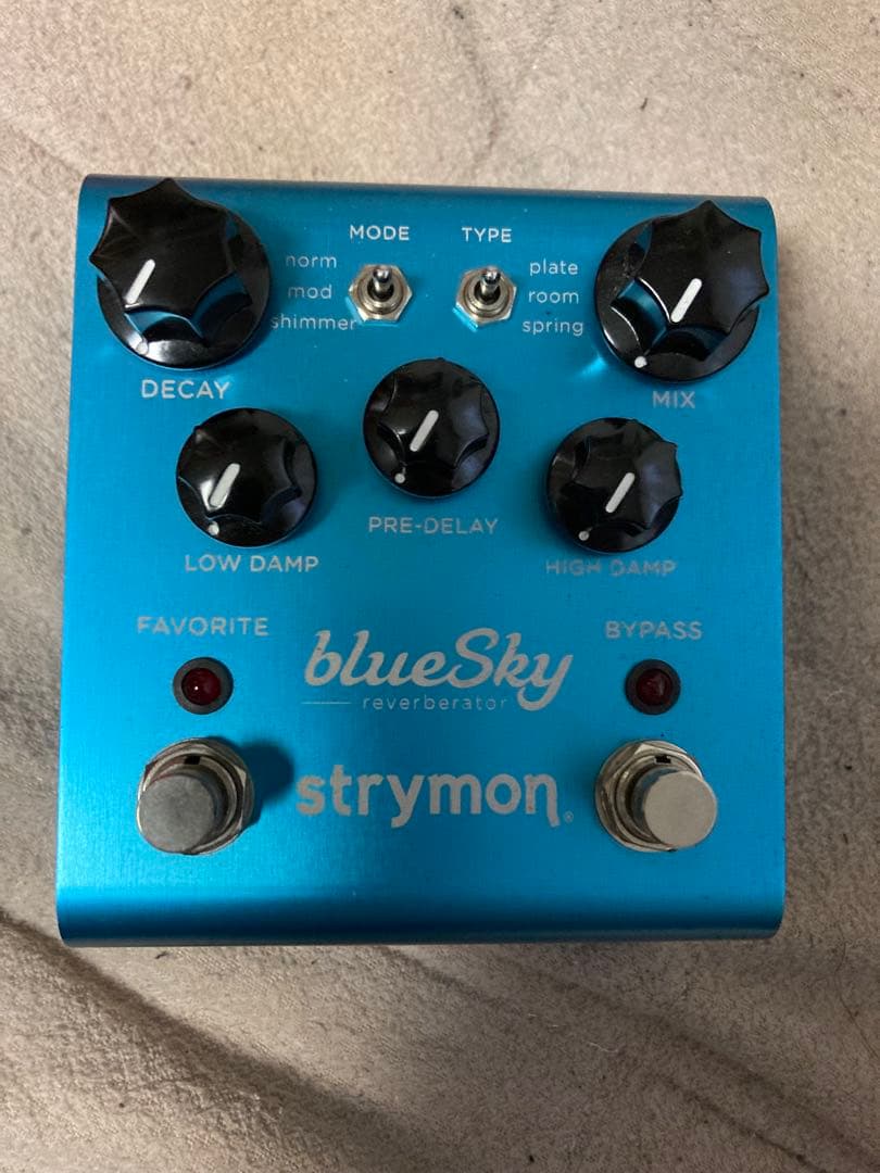 strymon BlueSky リバーブ エフェクター strymon | blueSky（V2） | リバーブ | 製品情報