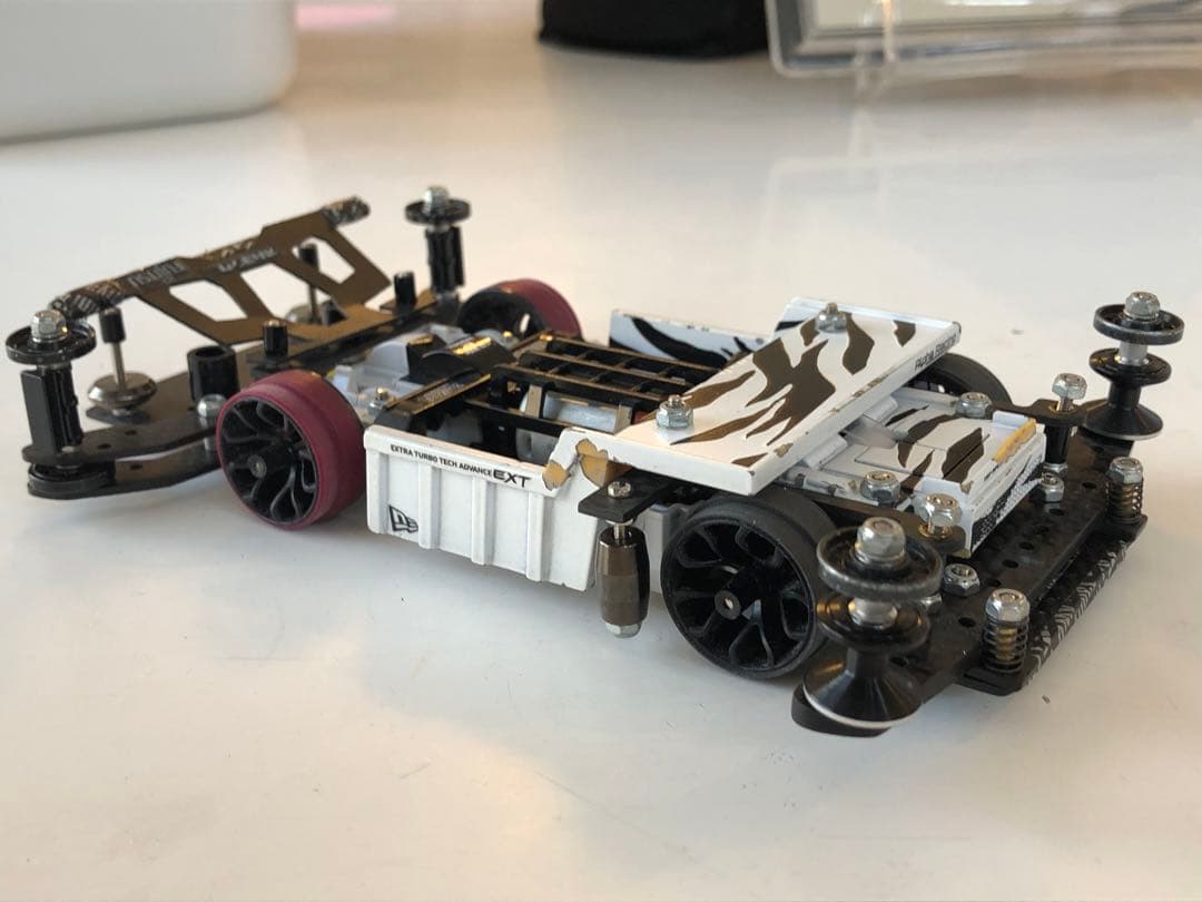 ミニ四駆 マンモスダンプ MSフレキ フルカスタム 完成品 タミヤ