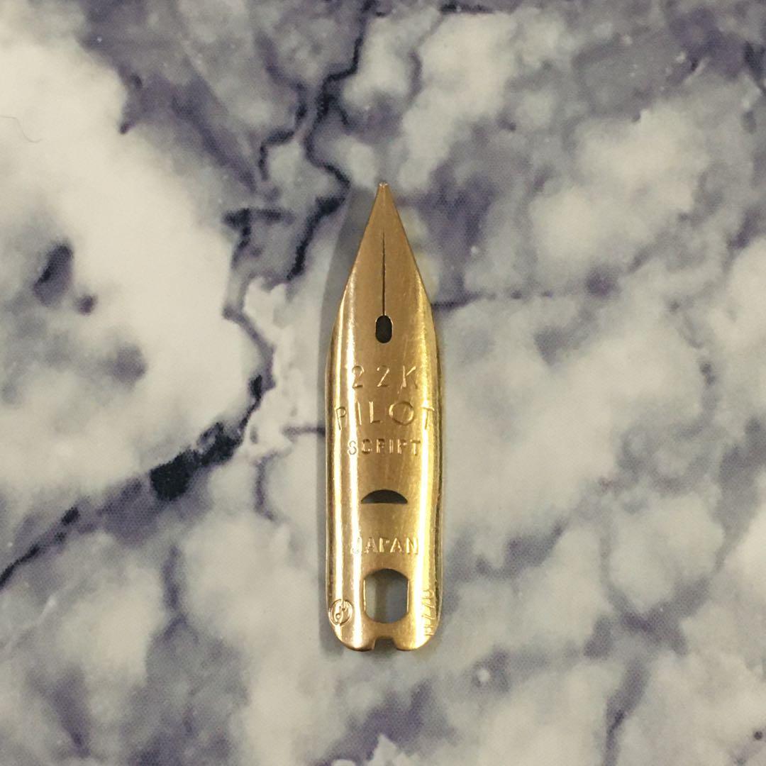 0230 オーバーホール済み 万年筆 PILOT パイロット ショート22k