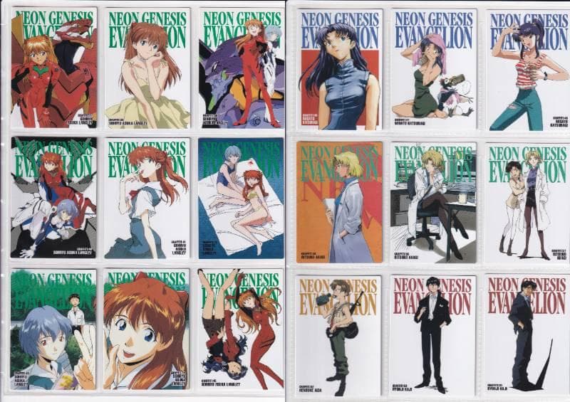 エヴァンゲリオン　カードダスマスターズ 　参集　フルコンプ　専用バインダー付