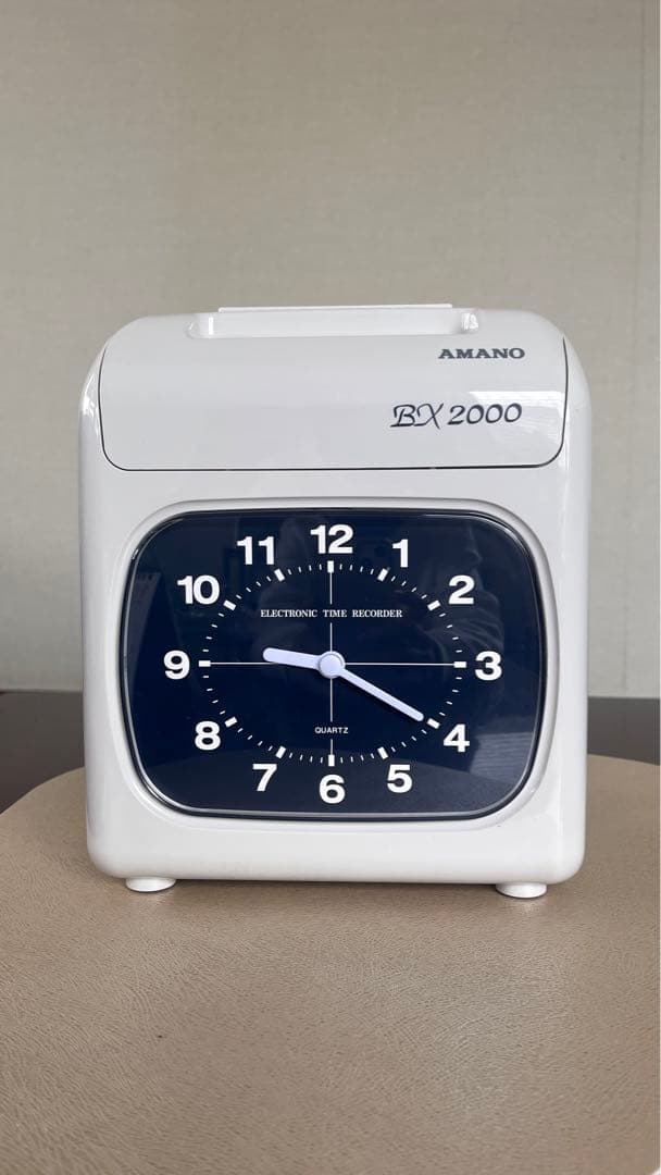 アマノ タイムレコーダー BX2000 美品 AMANO BX2000 電子タイム