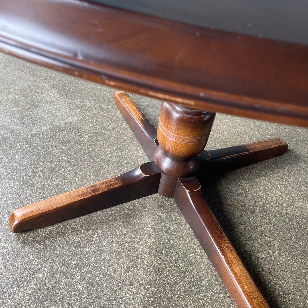 飛騨産業　キツツキマーク　ラウンドテーブル　直径106cm