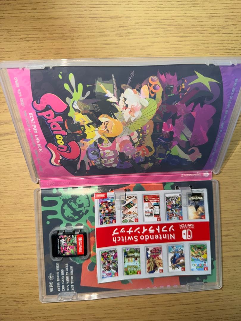 Nintendo Switch 青と黄のJoy-Con 本体 スプラトゥーン2