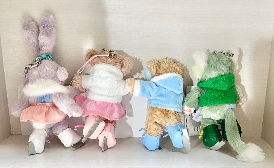 ディズニー　ダッフィー　シェリーメイ　ジェラトーニ　ステラルー　ぬいスト　冬