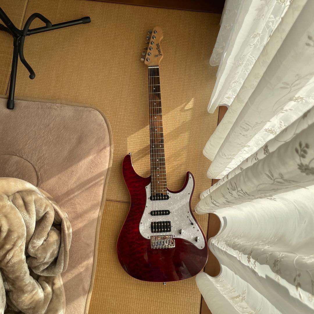 Hiroです。 エレキギター 赤