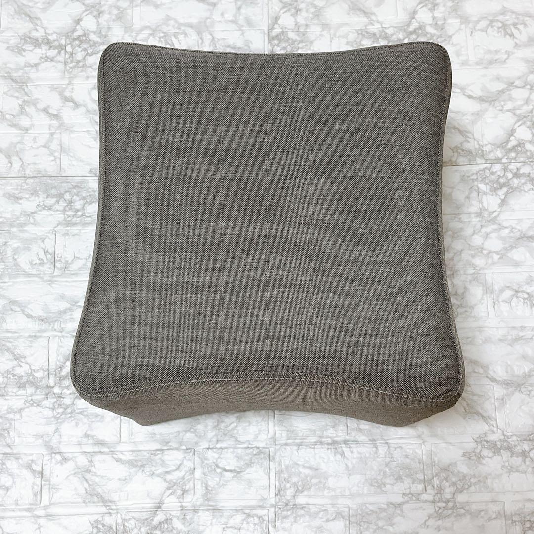 フランフラン　グレー スクエア　ポリースツール　　 (オットマン　スツール)