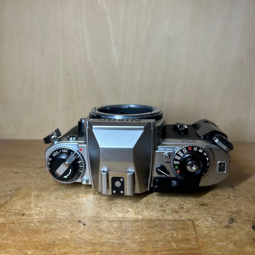 Nikon FG プログラムニコン シルバーボディー 完動稀に見る美品