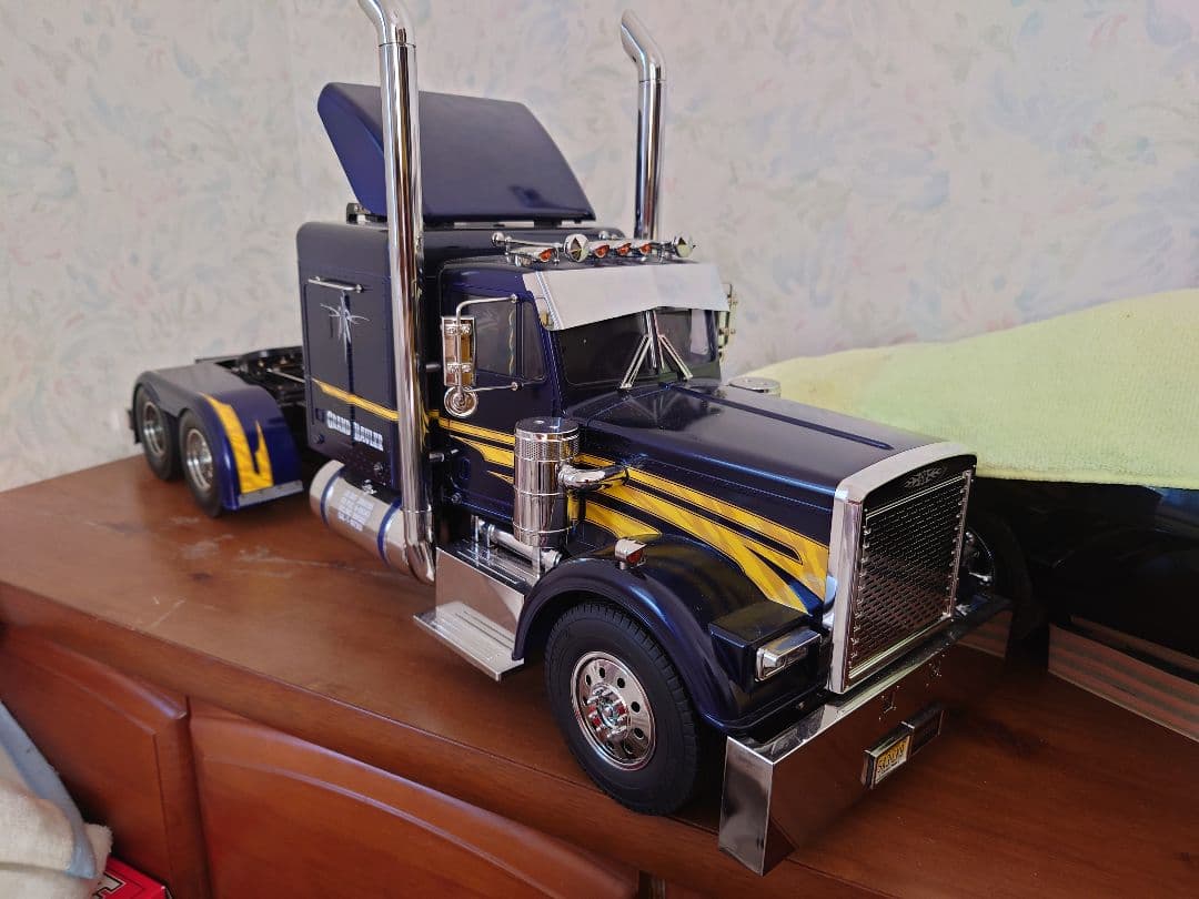 タミヤ 1/14 グランドハウラー フルオペ トレーラー トラクターヘッド