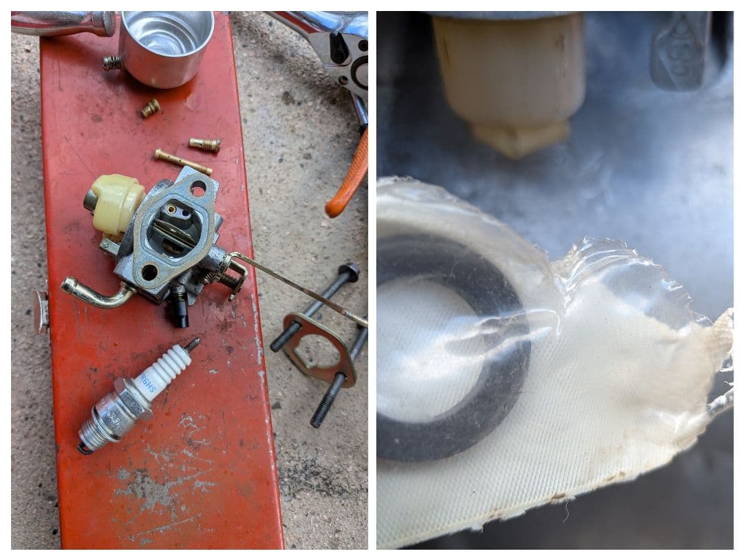 Yamaha EF7H 発電機 簡易整備