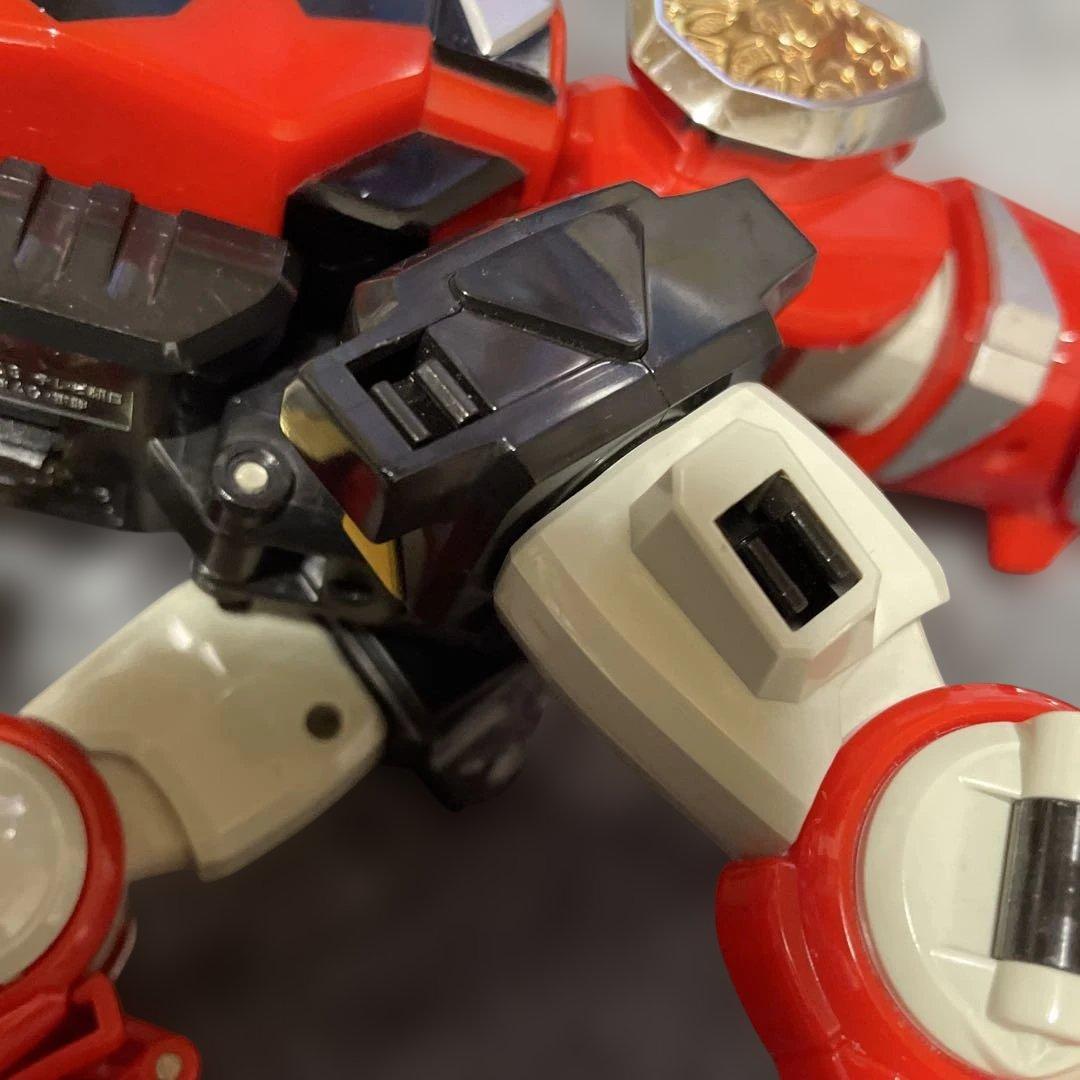 爆竜戦隊アバレンジャー　DX 爆竜合体アバレンオー 電動回転