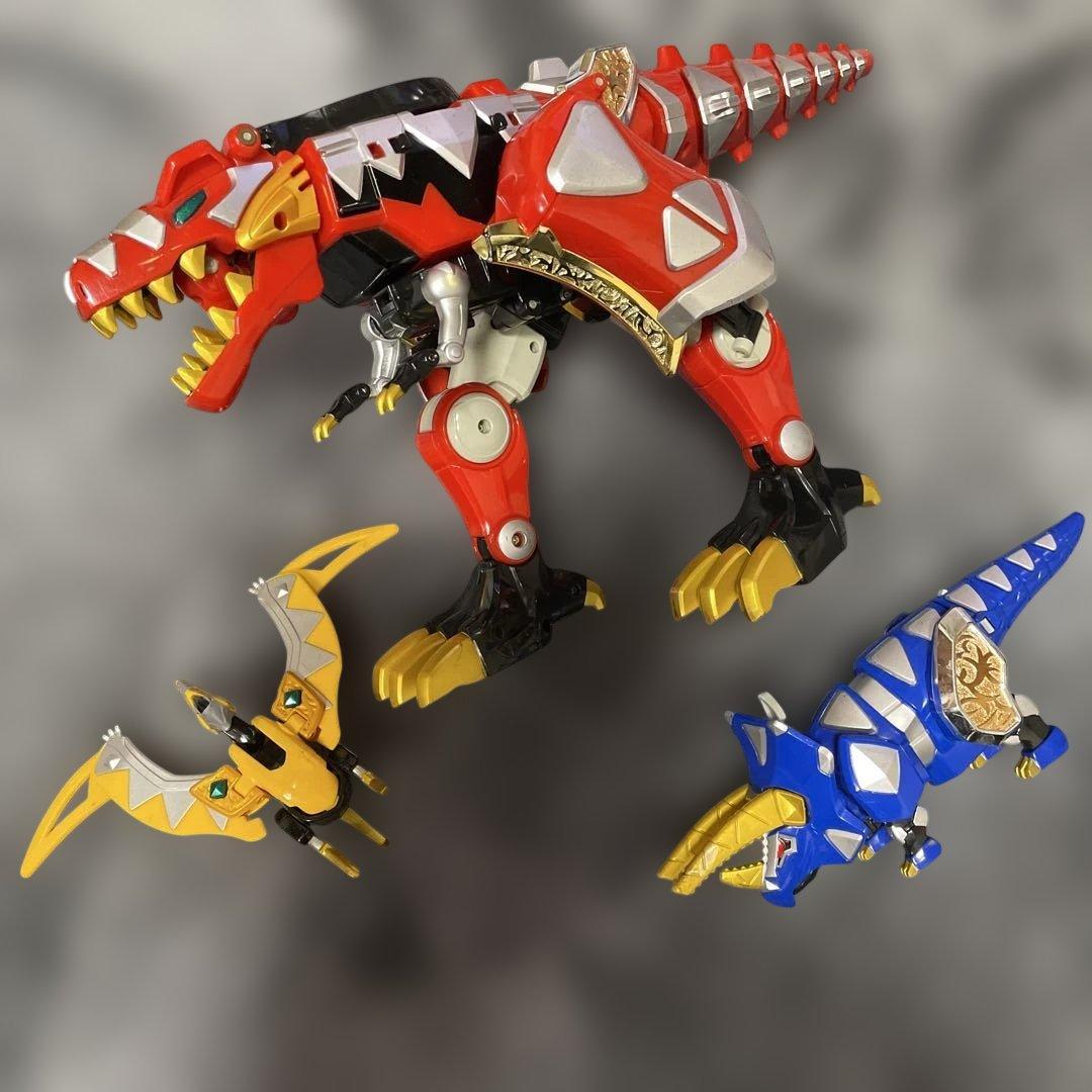 爆竜戦隊アバレンジャー　DX 爆竜合体アバレンオー 電動回転