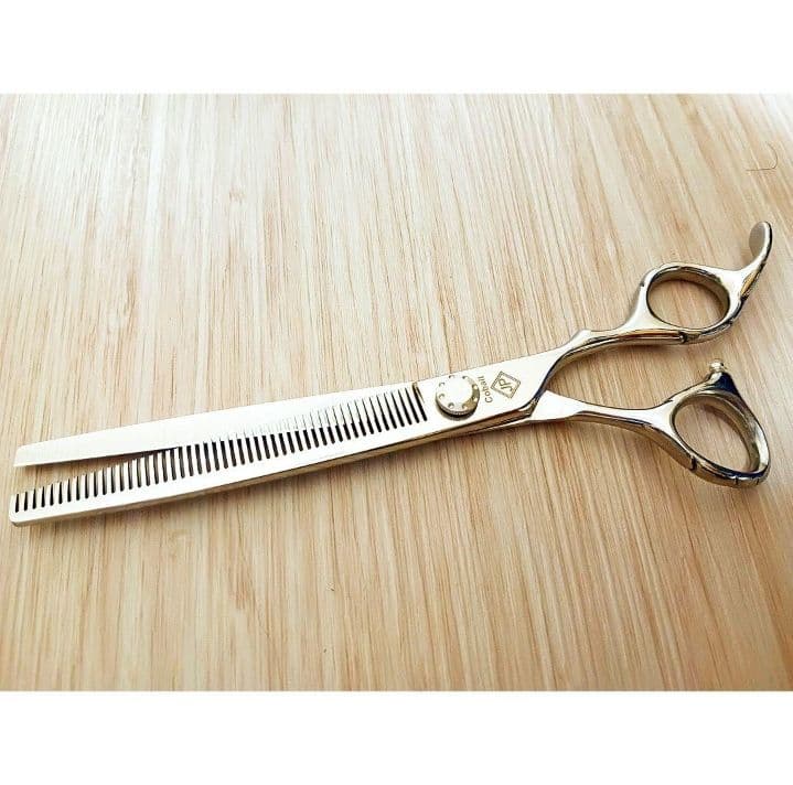 7インチ ペット用品 プロ用カーブセニングシザーブレンダー