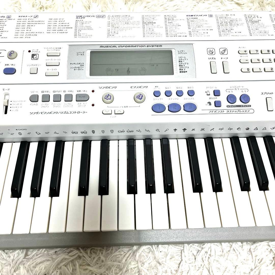 CASIO カシオ 電子ピアノ 電子キーボード LK-203TV 説明書付 - メルカリ