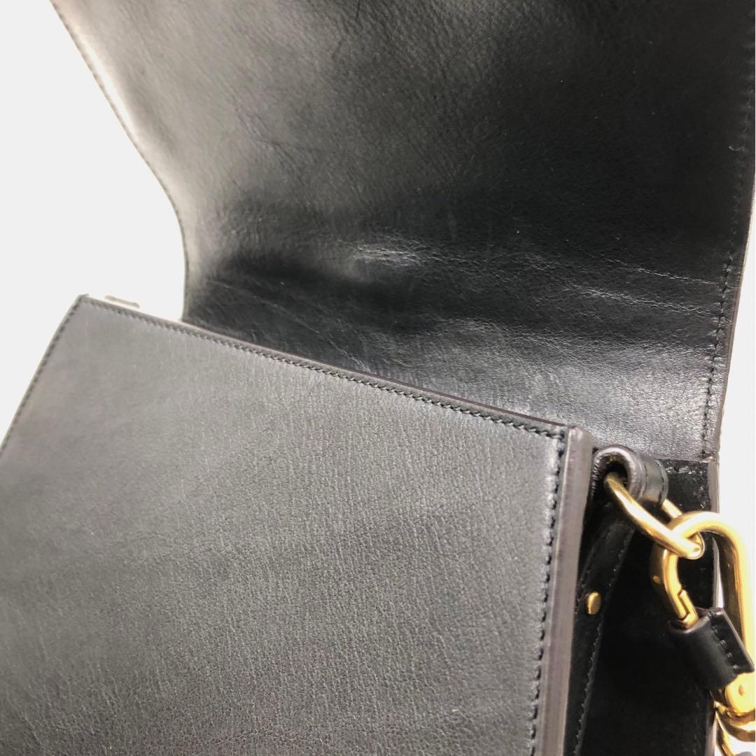 H5112-12◾️クロエ　ナイル　レザーショルダーバッグ