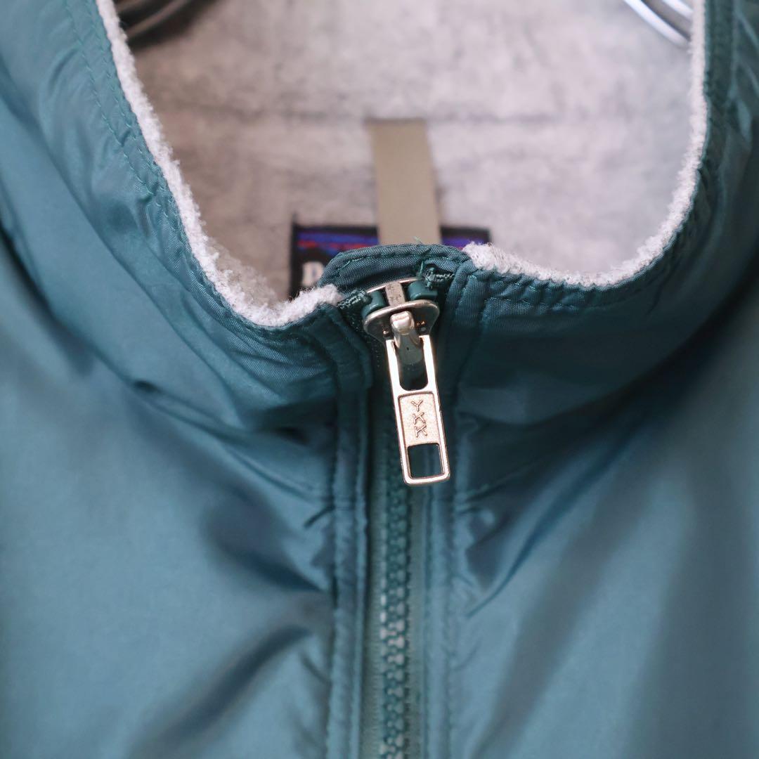 美品patagonia シェルドキャプリーンジャケット ハンターグリーン 雪