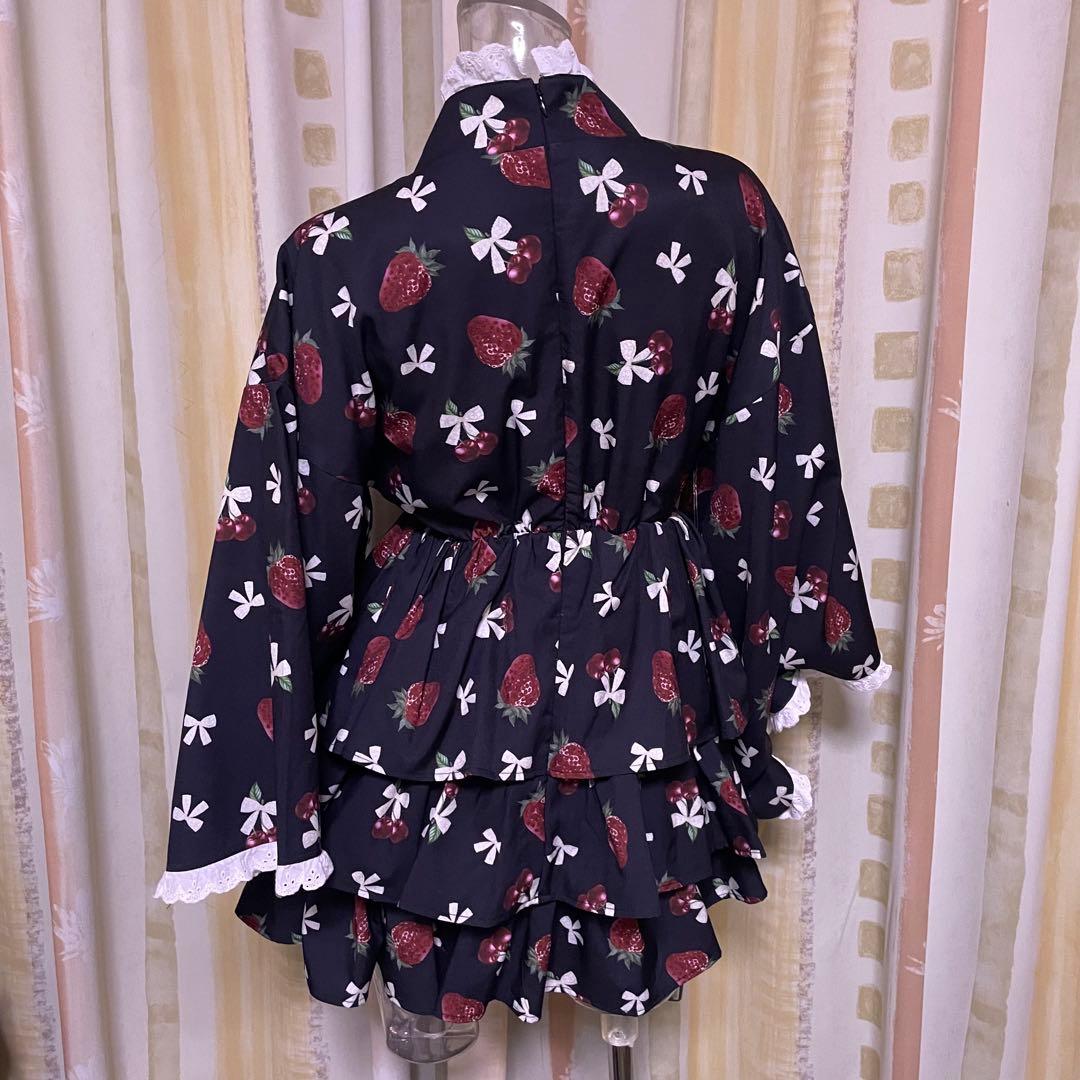 アンクルージュ cherry berry princess 浴衣ワンピース