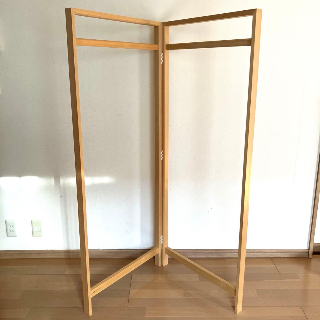 東屋 衣桁 檜 中丈/広幅 ハンガーラック - メルカリ