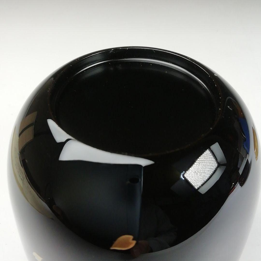 T834 棗 『花吹雪蒔絵』『中棗』『竹内幸斎 作』 共箱 茶道具