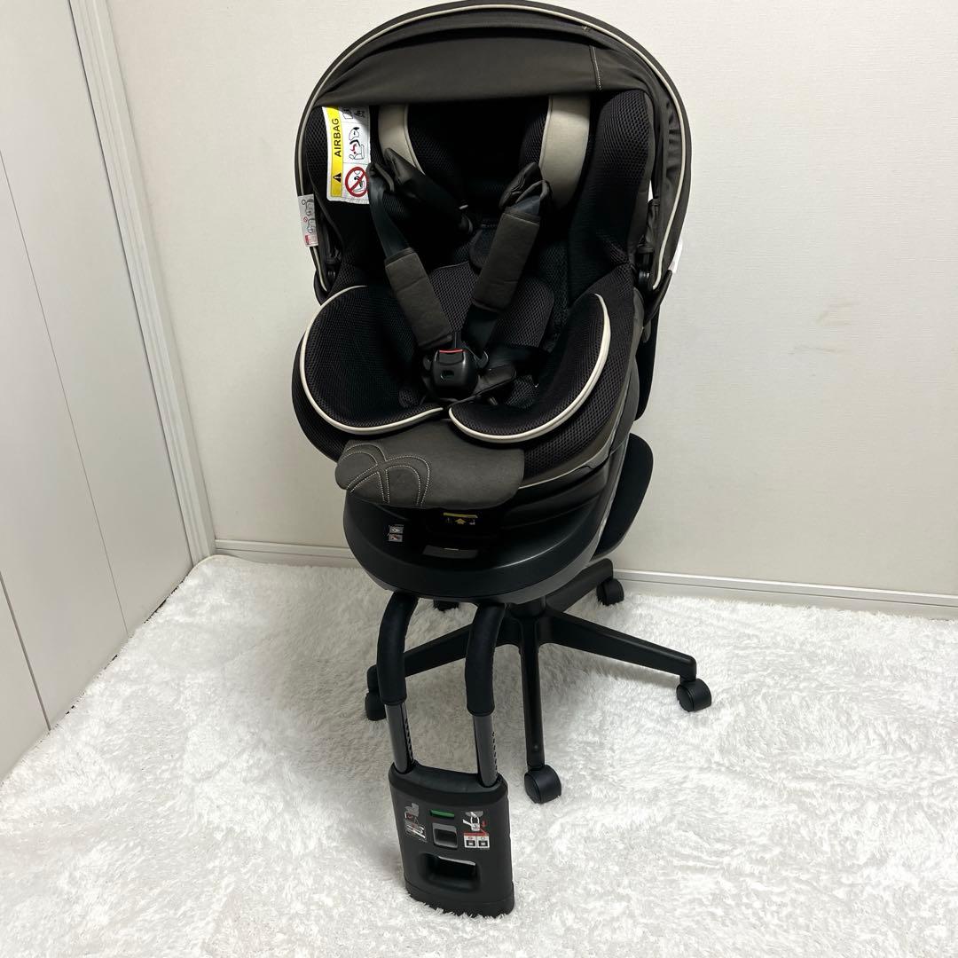 美品✨エールべべ クルット5i グランス　ISOFIX 回転式　最高級モデル