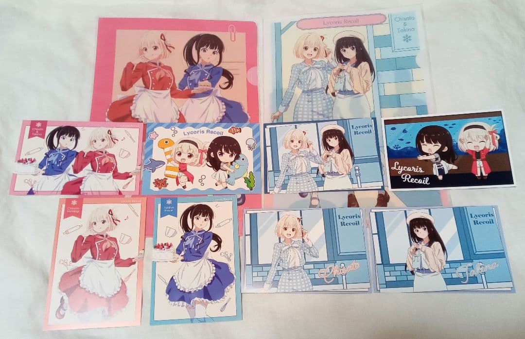 リコリスリコイル　リコリコ atre 　ファイル ポスカ　特典　千束 たきな リコリスリコイル リコリコ atre ファイル ポスカ 特典 千束 たきな