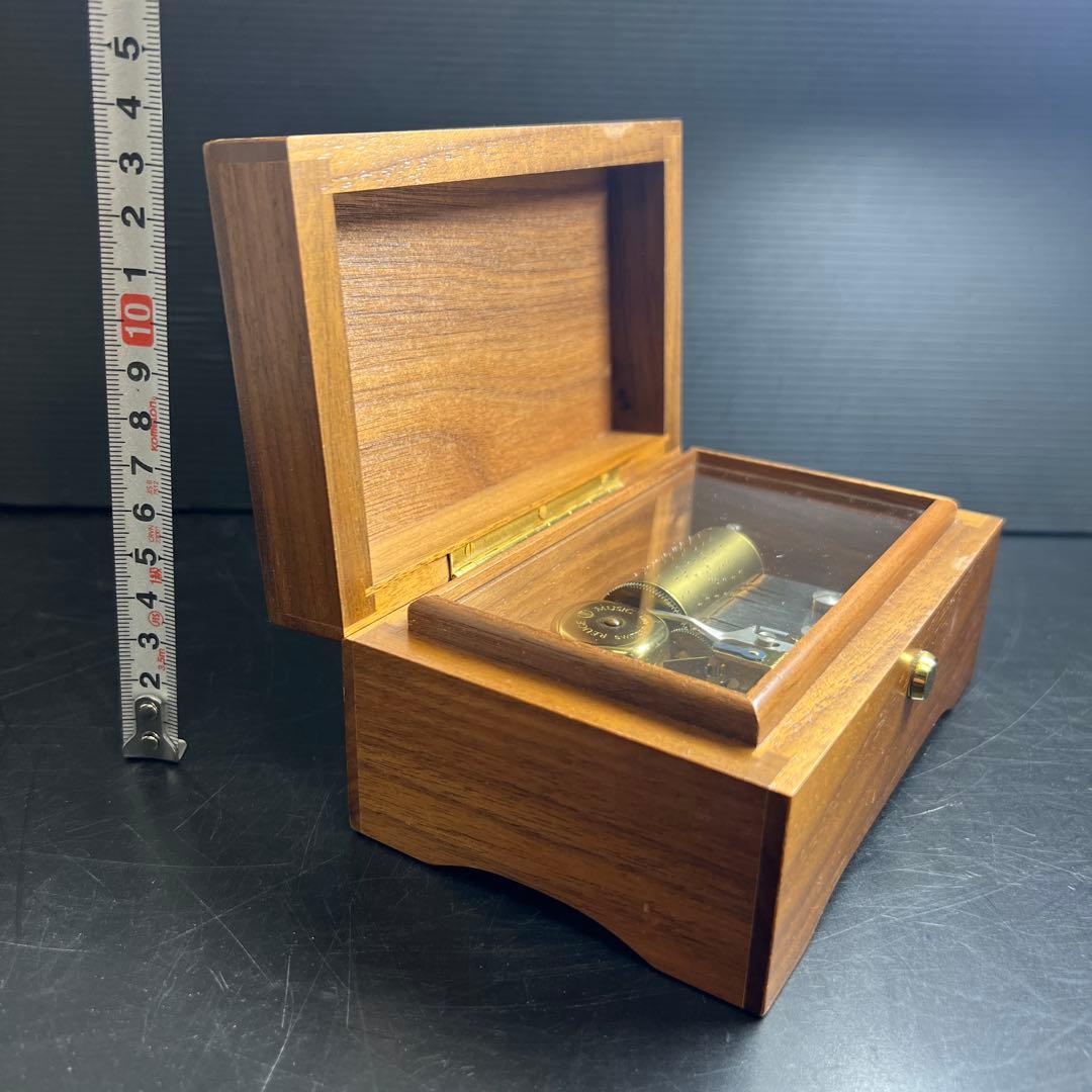 リュージュ　シリンダー式オルゴール1曲36弁　共箱　東Y7-1211☆1Fトヒト